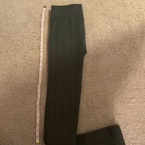 Charlotte Russe ribbed leggings